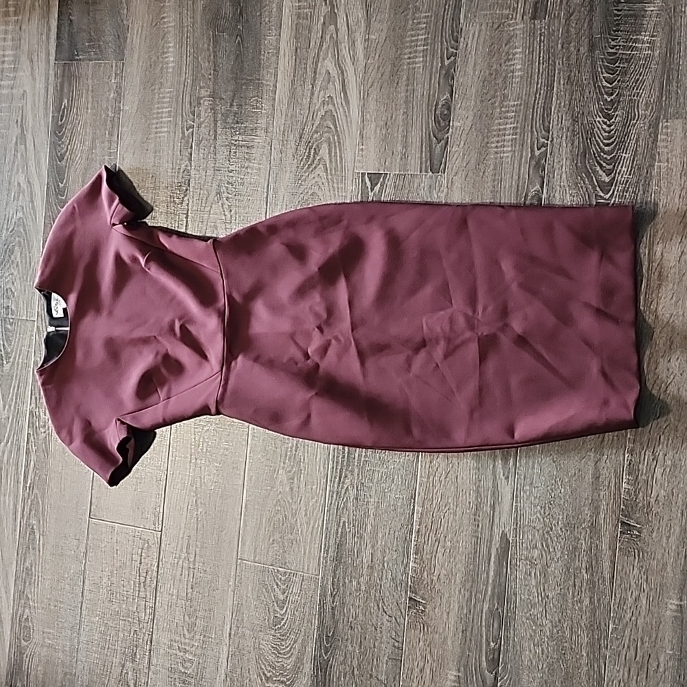 Victoria Beckam stretch crepe Sheath Dress